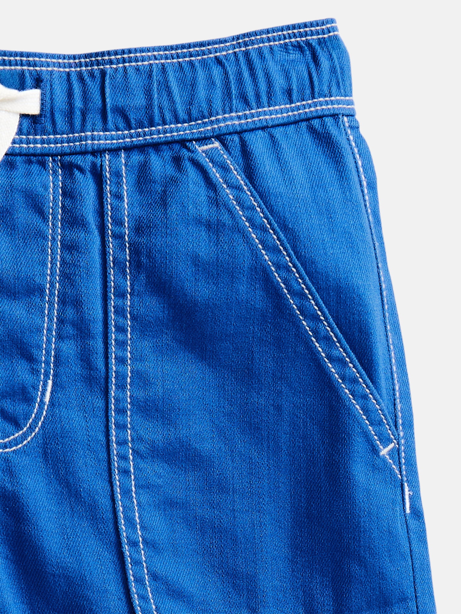 Wonder Nation Little Boys' Cotton Twill Shorts, Sizes 4-10
