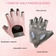 thumbnail image 2 of Guantes dedo entrenamiento transpirable ejercicio anti-Deslizamiento para mujeres, 2 of 3