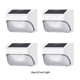 thumbnail image 5 of Monstrate 4 Uds LED luz Solar lámpara de pared impermeable lámparas impermeables escaleras escalones valla luces decoración de Navidad hogar Type2 NO2, 5 of 6