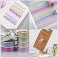 thumbnail image 4 of Miangastore 8 Rolls Lace Pattern Self-Adhesive Tape Glitter Bling Sticker Colorful Tape for Frame Gift Wrapping (Mixed Style), 4 of 9