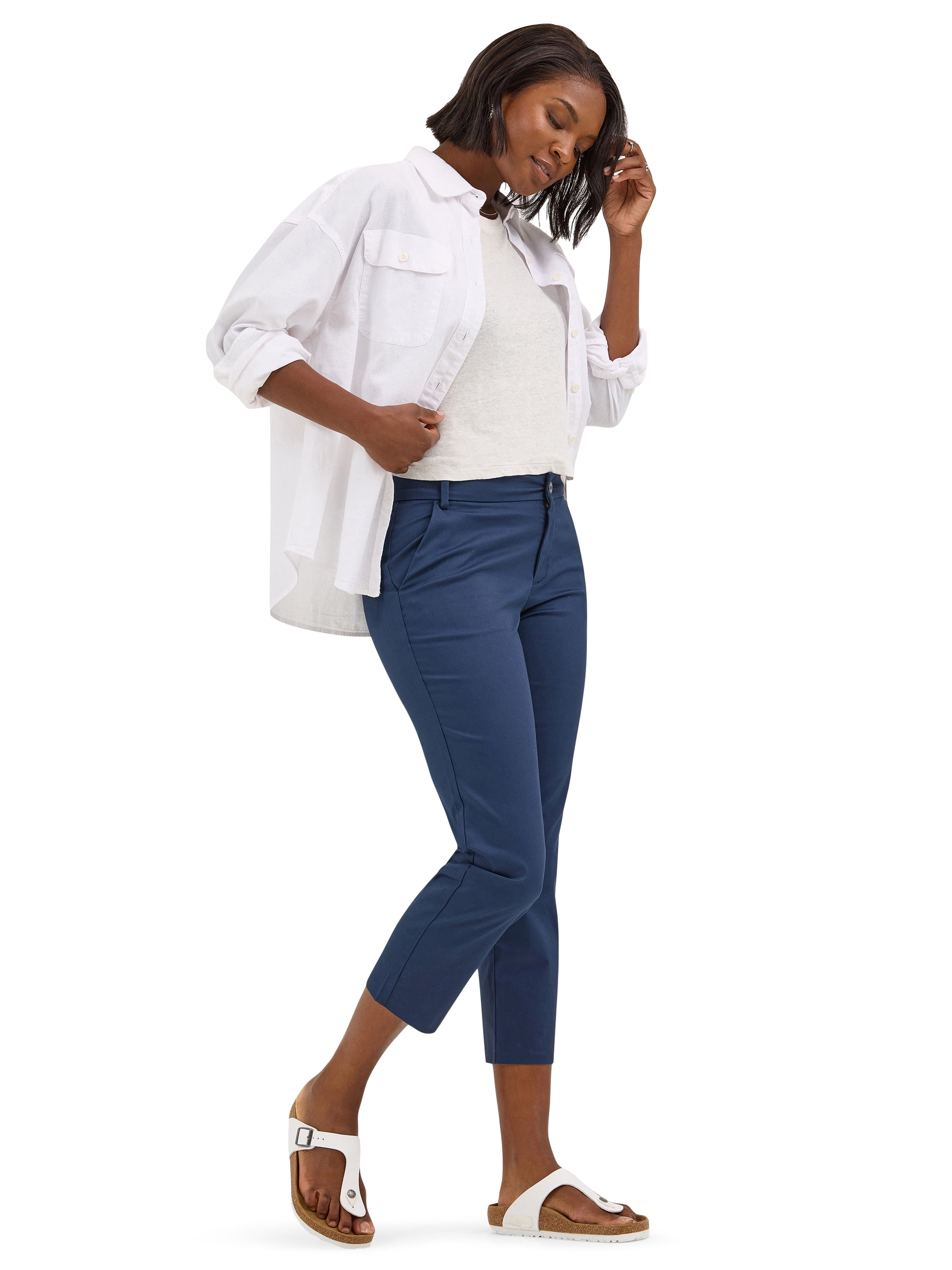 Lee® Women's Wrinkle Free Capri, Sizes 2-18
