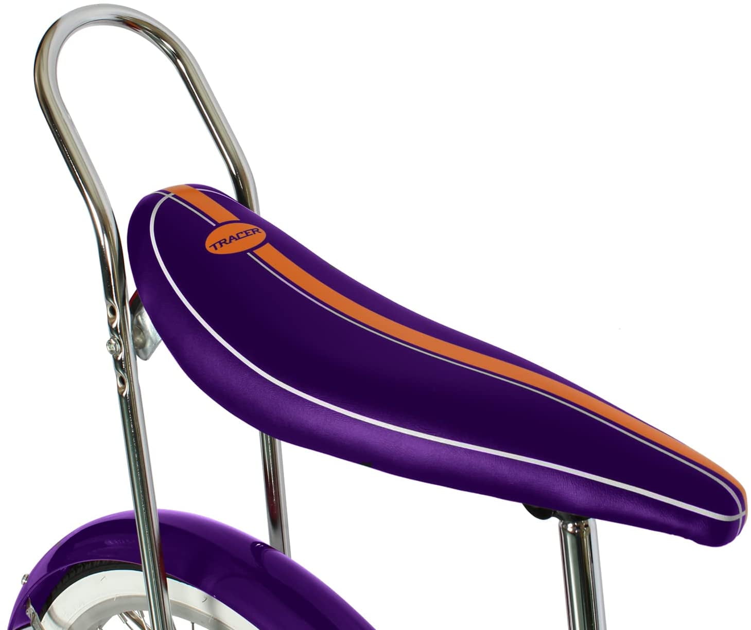 Wonder Wheels 16" Lowrider Hi-Ten Steel Drum Brake Single Speed Bicycle with One Piece Crank and Alloy Rims - Purple