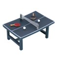 thumbnail image 4 of Raqueta de tenis de mesa para casa de muñecas, casa de muñecas 1:12, tenis de mesa, decoración de casa de muñecas, tenis de mesa, ingeniería de precisión, 4 of 12
