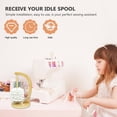 thumbnail image 3 of Wooden Yarn Spool Winder Holder Pendulums Yarn Holder Easy Install, 3 of 8