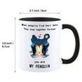 thumbnail image 2 of KAAYEE Couple Penguin Mug-Penguin Wedding Gifts For Couple,Husband Wife,Couple Gifts For Christmas,Valentines,11oz Ceramic Coffee Mug, 2 of 6