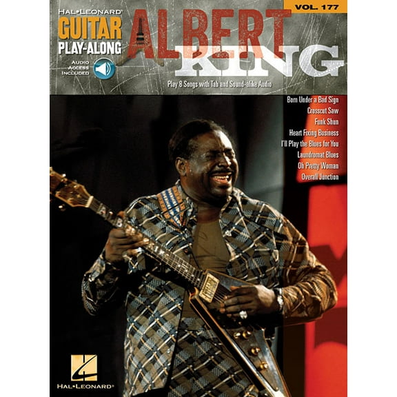 Albert King Guitar Play-Along Volume 177 Book/Online Audio, (Paperback)