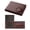 Red Brown, variant on Men’s Wallet with AirTag Holder, RFID Blocking Wallet for Apple Air Tag with 13 Card Slots & 2 ID Windows (Black)
