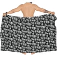 thumbnail image 6 of HAPPY BAY Men's Pareo Standard Vacation Sarong Full Beach Wrap One Size Metal, Palm Tree Summer Vacation Aloha, 6 of 6