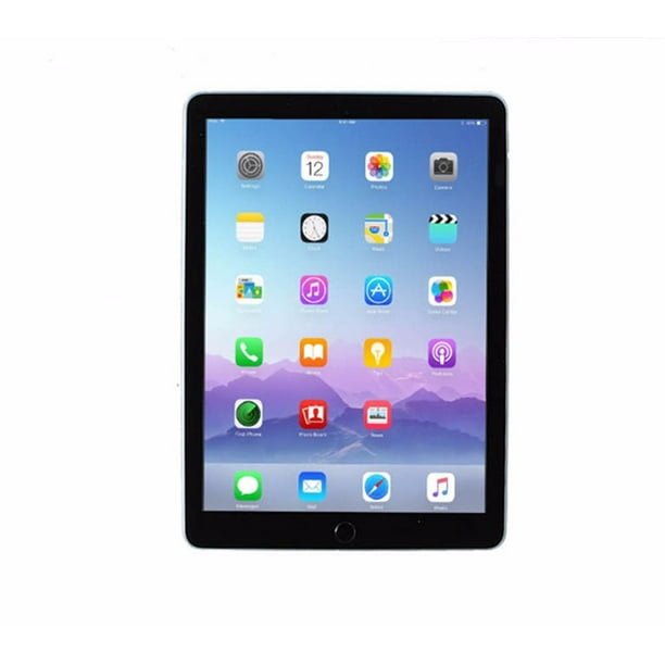 Apple Ipad Air 2 Mnv22ll A 9 7 Inch Wifi Only Tablet 32gb Space Gray A1566 Refurbished Walmart Com Walmart Com