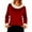 Red, variant on Active Tops Women T Shirts Summer T Shirts Women Large Solid Tee Shirts for Women Solid Tee Shirts Women Summer T Shirts Medium Short Mod Bod Tops Walking T Shirts Women Fit Mom Red S