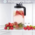thumbnail image 2 of Cold Brew Coffee Maker 64Oz Cold Brew Pitcher with Stainless Steel Super Dense Filter for Iced Brew, 2 of 5