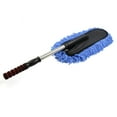 thumbnail image 2 of Unique Bargains Microfiber Telescoping Flat Brush Duster Wax Mop Car Cleaning Washing Tools Blue, 2 of 4