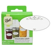 Ball Dissolvable Canning Jar Labels: Box of 60