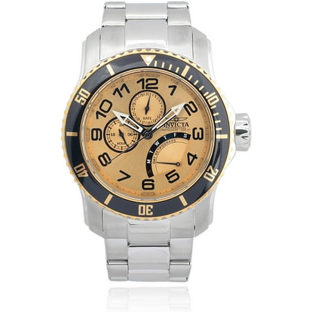 Invicta Men's Stainless Steel 15337 Pro Diver Multifunction Dial Link Bracelet Dress Watch