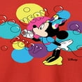 thumbnail image 3 of Disney - Minnie Mouse Blowing Bubbles Everywhere - Youth Long Sleeve Graphic T-Shirt, 3 of 5