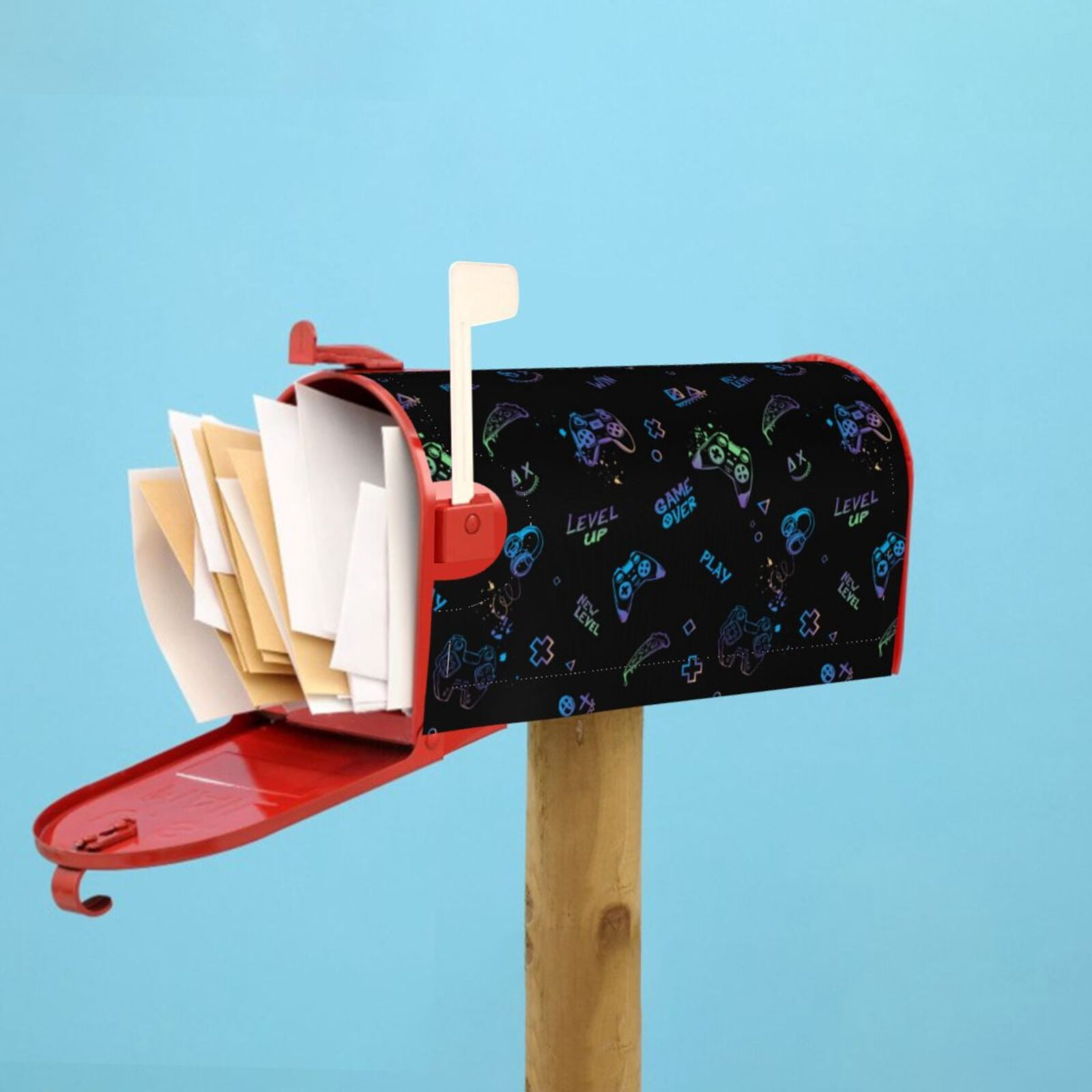 Picia Gamepads Magnetic Mailbox Cover Standard Size-