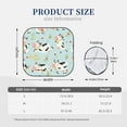 thumbnail image 3 of Haiem Cute Cows Car Windshield Sun Shade (2 Pieces) Foldable Windshield Sun Shade Car Accessories for Truck SUV Pickup-Medium, 3 of 7