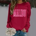 thumbnail image 3 of Shadoumai Jesus Crewneck Sweatshirts Women Christian Letter Print Shirts Casual Fall Long Sleeve Pullover Oversized Winter Clothing, 3 of 5