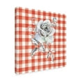 thumbnail image 2 of Trademark Fine Art 'Sketchbook Garden IX Red Checker' Canvas Art by Danhui Nai, 2 of 4
