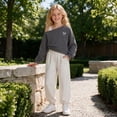 thumbnail image 2 of Girls Off The Shoulder Sweatshirt Asymmetrical Long Sleeve Cute Tops Fall Clothes for Teen Girls, 2 of 7