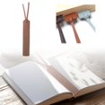 thumbnail image 1 of Handmade Leather Rope Bookmarks - Ideal for Book Lovers, 1 of 6