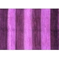 thumbnail image 1 of Ahgly Company Indoor Rectangle Abstract Purple Modern Area Rugs, 2' x 5', 1 of 4