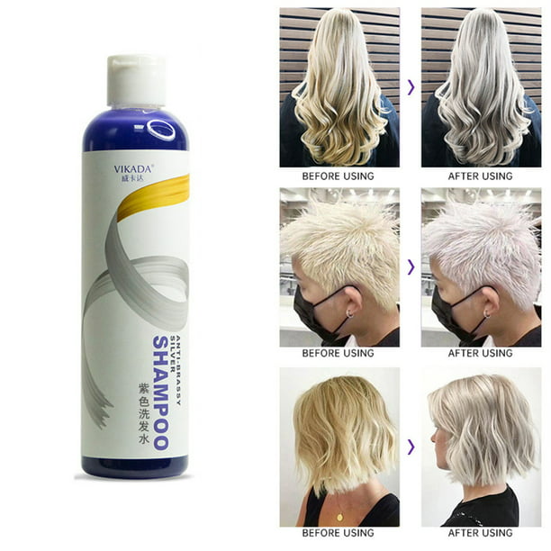WOXINDA Purple For Hair - Color Toner Brassy Tones For,Bleached, Gray, Silver Hair - Walmart.com