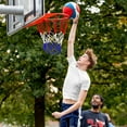 thumbnail image 2 of FORZA Basketball Hoop Net | Regulations sized, Durable Nylon Net for Basketball Hoops – Two Color Options, 2 of 7