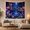 Night Mushroom Wood, variant on Glowing Mushroom Forest with Stream and Full Moon, Dreamy Fantasy for Mushroom Lovers, Forest Wall Art, Housewarming Gift, Tapestry Wall Hanging for Bedroom and Living Room