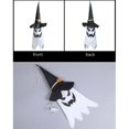 thumbnail image 4 of Sombreros colgantes iluminados Cadena de luces LED Decoraciones de Halloween Jardín Árbol Batería Luces Cálidas Yinane Colgando sombreros de bruja, 4 of 4