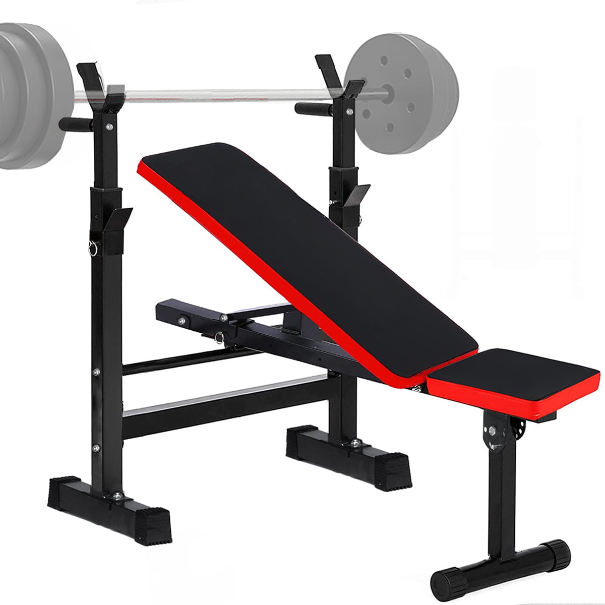 Weight Bench Press Adjustable Incline Fitness Multi Gym Home Dumbell Bicep Curl 