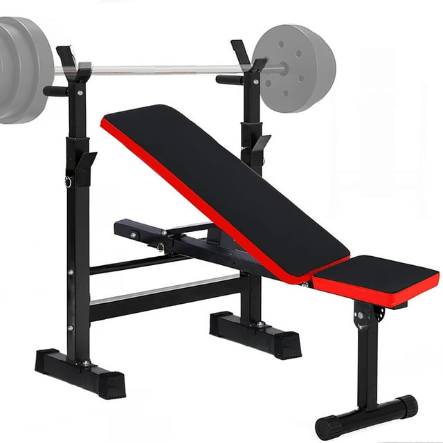 Novashion Adjustable Weight Bench Press, Workout Bench for Strength