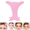 thumbnail image 1 of ETHZZLE Mascara Shield Applicator Guard Eyebrow Shaping Tool PP Pink 1Set, 1 of 8