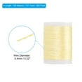 thumbnail image 2 of Uxcell Archery Bow String Serving Thread Bowstring Thread for Compound and Recurve Bows Yellow/White, 2 of 6