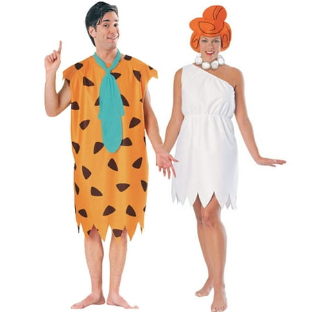 Fred and Wilma Flintstone Costume Set - Standard