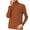 Brown, variant on Base Layers Thermals For Women Autumn And Winter Internal Turtleneck Sweater Women Pile Pile Collar Elastic Bottom Shirt Slim Slim European And American Knitted Top, Armygreen X-Large