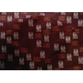 thumbnail image 4 of oneOone Tissu en Coton et Soie Imprimé Ikat Coup de Pinceau au Mètre 42 Pouces de Large, 4 of 4