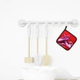 thumbnail image 3 of Carolines Treasures MW1306PTHD Ballet Shoes Red Pair of Pot Holders , 7.5HX7.5W, multicolor, 3 of 4