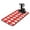 Minimali, variant on Minimalist Cat Design Coffee Station Mat - Floral Cat Design Absorbent Pad for Coffee Bars & Offices