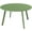 Green, variant on ACCVER 28 Inch Round Outdoor Coffee Table - Weatherproof Steel Patio Side Table for Deck, Backyard Outdoor & Indoor Use, White