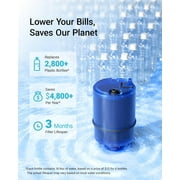 AQUA CREST Faucet Filter Replacement for All PUR®Plus Water Filter Replacement, PUR® Filter Replacement RF-9999®, NSF 42 Certified, 9-Month, 900-Gallon, 3 Pack