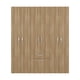 thumbnail image 1 of Ropero Closet 6 puertas y 2 cajones Color Madera RTA, 1 of 4