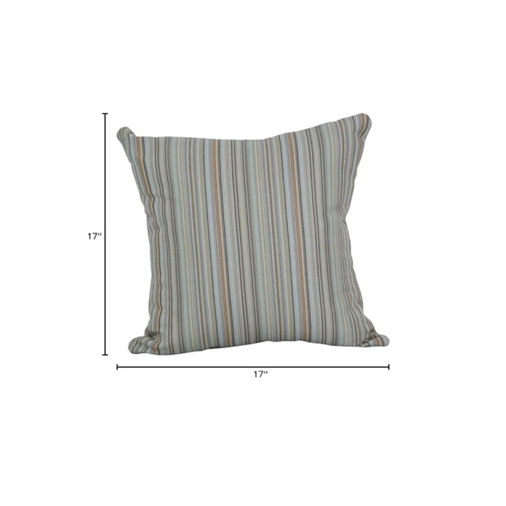 Blazing Needles 17-inch Premium Olefin Outdoor Throw Pillows (Set of 2)