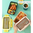 thumbnail image 6 of Moocorvic Insulated Bento Box with Compartments, Reusable Portable Large Capacity Lunch Box, 6 of 6