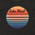 thumbnail image 4 of Inktastic Lake Placid Retro Sunset Women's Plus Size T-Shirt, 4 of 5