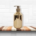 thumbnail image 3 of Refillable Pump Bottle Dispenser Pump Soap Dispenser for Home Gold, 3 of 8