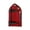 Red, variant on Mdesiwst Fairy Garden Door High Durability Fade-Resistant Bright Color Eco-friendly Smooth Edge Realistic Looking Wood Miniature Door Elf-Home Creative Yard Art Statue Garden Supplies