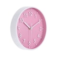 thumbnail image 1 of Reloj de pared de 8 pulgadas con números 3D de cuarzo, funciona con pilas, silencioso, redondo, for oficina, dormitorio, decorativo., 1 of 5
