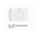 thumbnail image 4 of Winstop Brake Rotor, Rear WS232254, Ford Thunderbird 1997-1993, 4 of 4