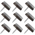 thumbnail image 1 of Chair Glides to Nail, 80 Pcs Furniture Glides Nails, 22mm Round Gliders Chair Buffer, Felt Furniture Glides Buffers for Furniture Chair Table Leg Protection,, 1 of 1